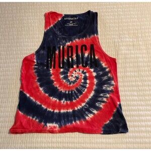 Aeropostale Men's Tie Die Tank Top Medium